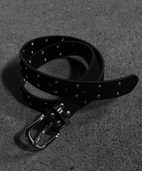 LANDNESS ベルト 「LANDNESS/ランドネス」DOUBLE STUDS BELT/ダブル