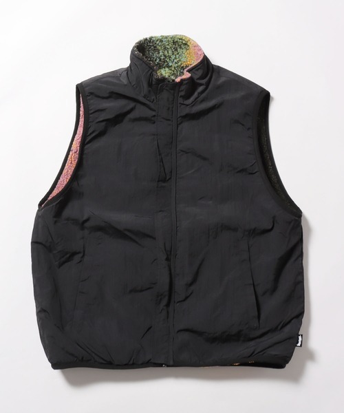 STUSSY（ステューシー） ベスト S ライトパープル メンズ : ZOZOTOWN