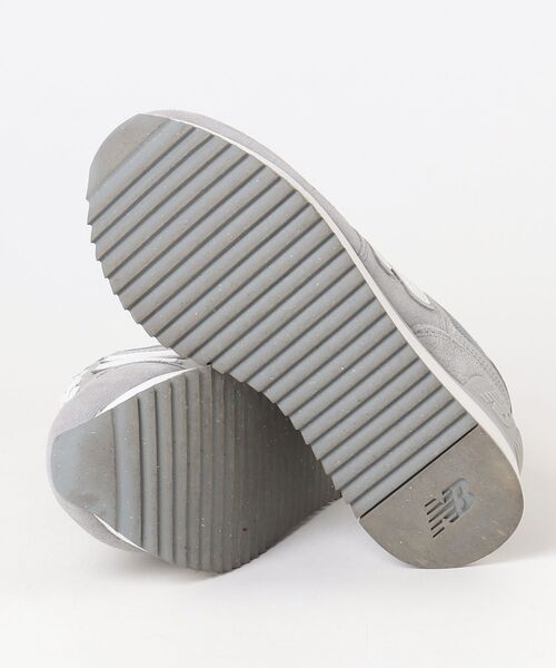 「New Balance」 ローカットスニーカー 24.5cm グレー レディース_画像3