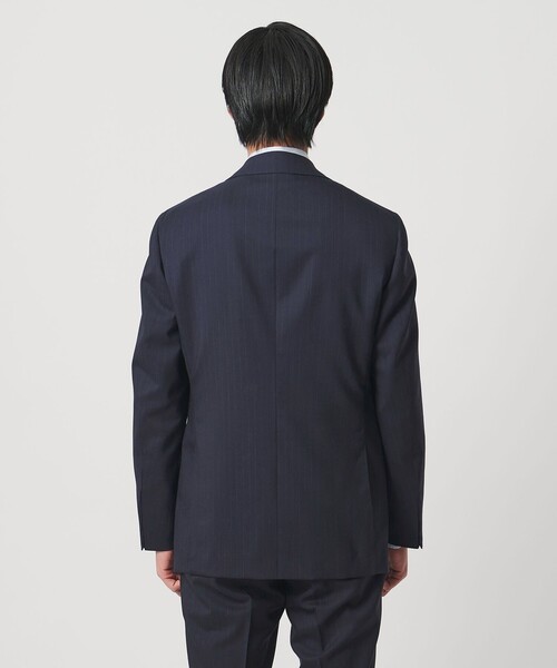 セットアップ 山栄 ピンストライプ シングル 3ボタン スーツ REGULAR MODEL メンズの画像