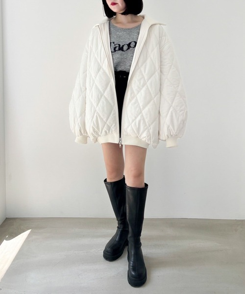 「Heather」 ブルゾン FREE ブラック レディース_画像6