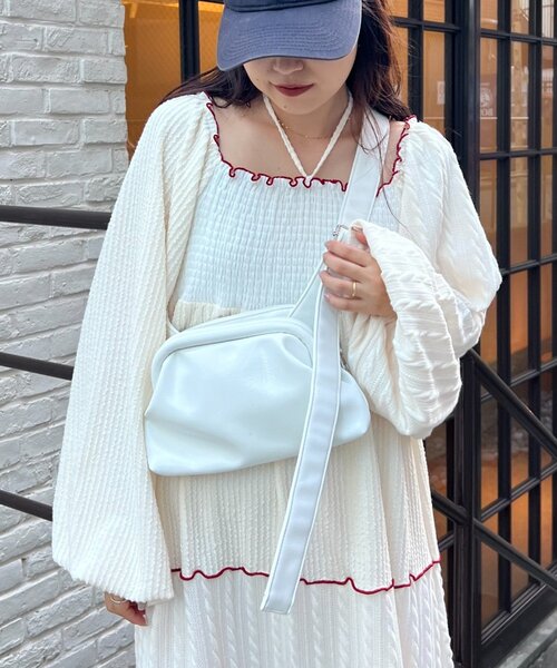 「HELLO.SANFRANCISCO」 長袖ワンピース ONE SIZE チャコールグレー レディース_画像9