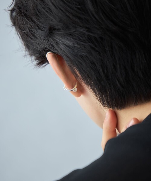 Jouete（ジュエッテ） イヤーカフ 「トーンカフス」 ジルコニア 