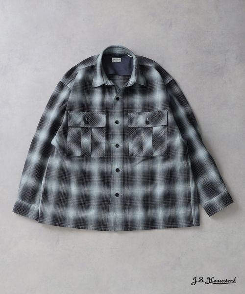 JOURNAL STANDARD J.S HOMESTEAD シャツ J.S.Homestead / インディゴ