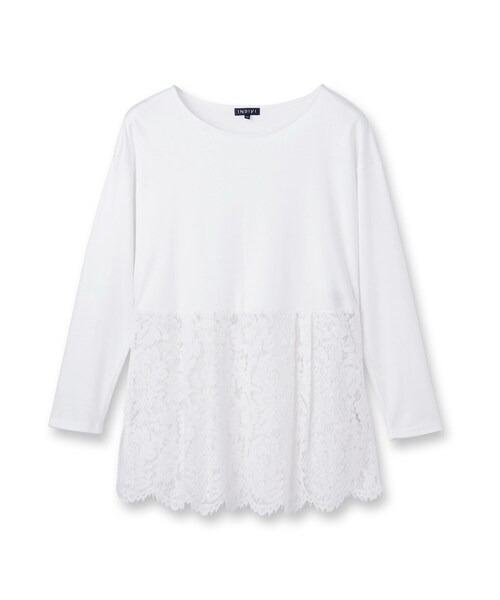 INDIVI（インディヴィ） tシャツ 「洗える／レイヤードにおすすめ