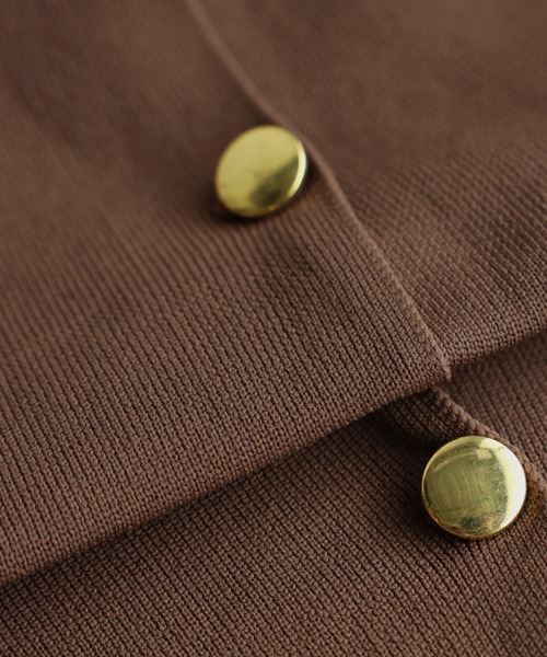 「Bonjour Sagan」 ニットカーディガン FREE アイボリー レディースの画像2