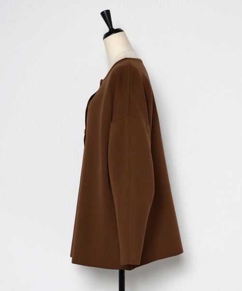 「Bonjour Sagan」 ニットカーディガン FREE アイボリー レディースの画像4