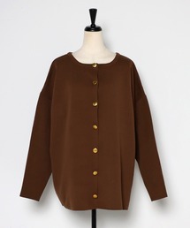 「Bonjour Sagan」 ニットカーディガン FREE アイボリー レディースの画像8