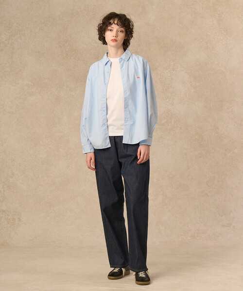 Danton（ダントン） デニムパンツ 36 ブルー レディース : ZOZOTOWN