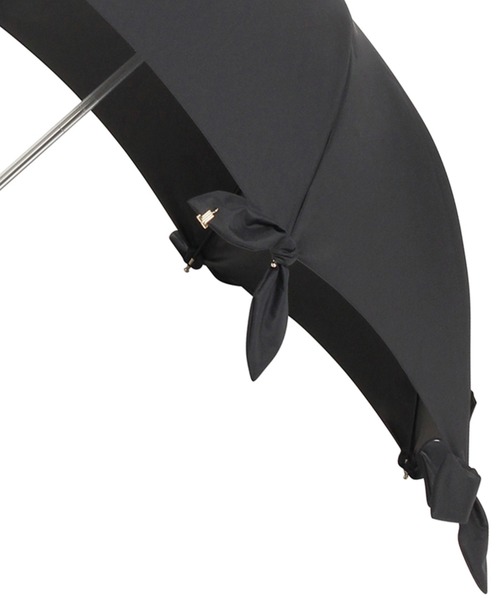 LANVIN en Bleu 日傘 傘 一級遮光 遮熱 晴雨兼用日傘 長傘 リボン