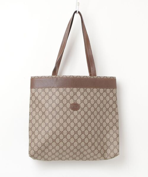 GUCCI（グッチ） GGスプリーム トートバッグ - ブラウン レディース