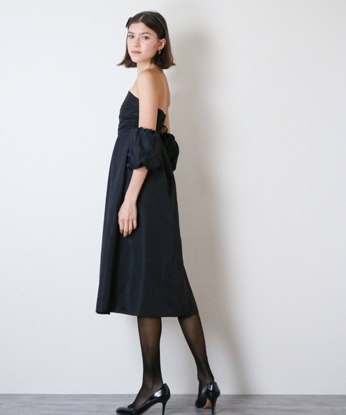 「a lot of love」 ベアトップワンピース FREE グリーン レディース_画像5