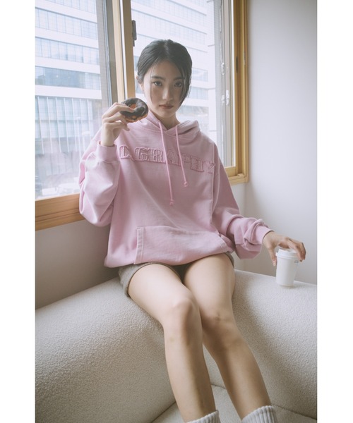 イ*チ様 GDC グラフィックパーカー codegraphy（コードグラフィー） パーカー C.GRAPHY Pigment Hoodie