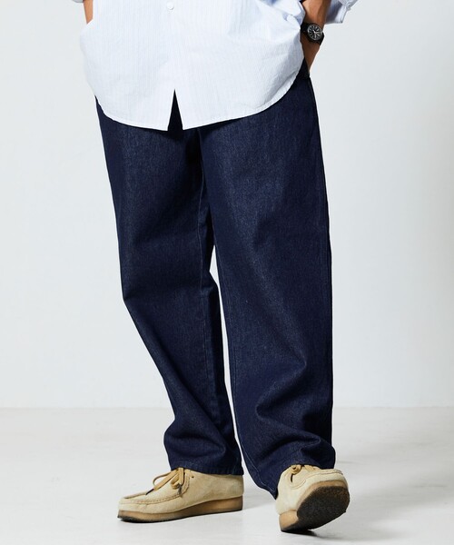 [FREAK'S STORE] Denim брюки MEDIUM индиго b люмен z