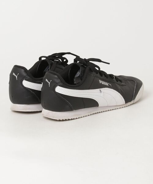 「PUMA」 ローカットスニーカー 27.0cm ブラック×ホワイト メンズ_画像2