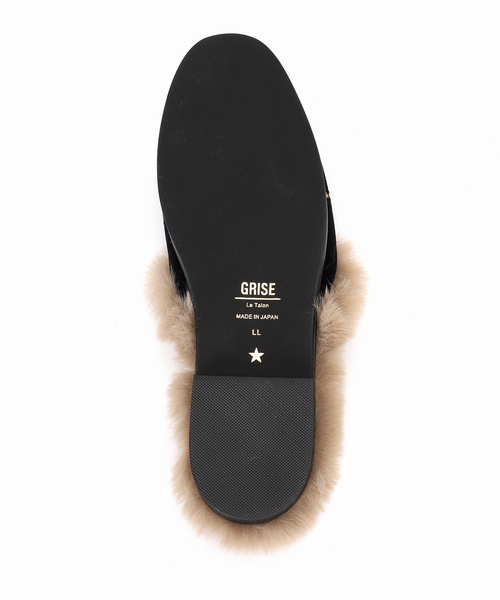 「GRISE」 シューズ X-LARGE ブラック×ブラック レディース_画像7