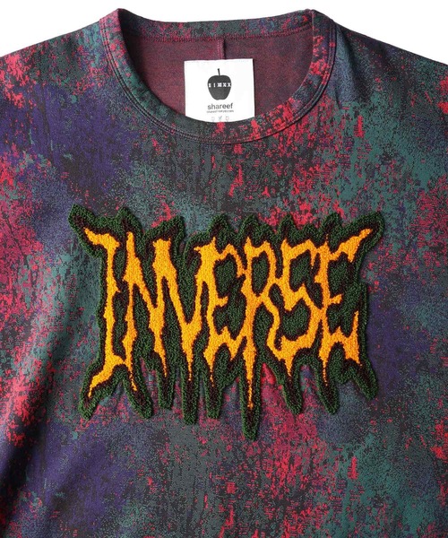 「SHAREEF」 半袖Tシャツ 1 レッド メンズ_画像4