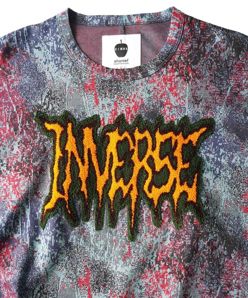「SHAREEF」 半袖Tシャツ 1 レッド メンズ_画像5