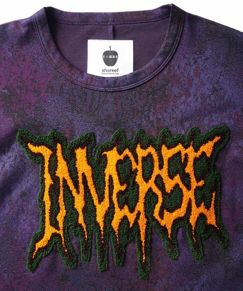 「SHAREEF」 半袖Tシャツ 1 レッド メンズ_画像9