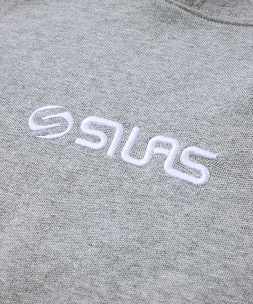 「SILAS」 プルオーバーパーカー M ライトブルー メンズ_画像6