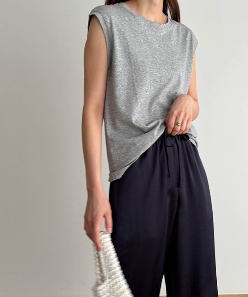 「CANAL JEAN」 「El mar」ノースリーブトップス ONE SIZE アイボリー レディース_画像8