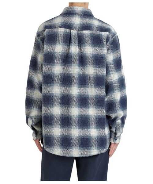 REMI RELIEF NAVY LABEL シャツ / レミレリーフ ネイビーレーベル