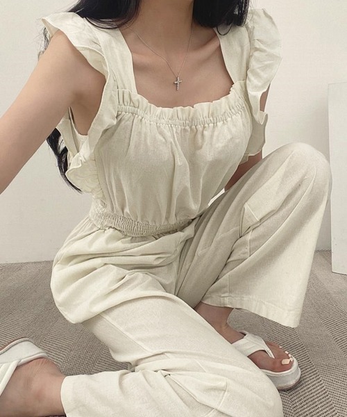 「Miniministore」 オールインワン M ブラウン レディース_画像8