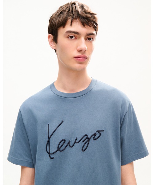 KENZO（ケンゾー） tシャツ 'KENZO Signature' エンブロイダリー T