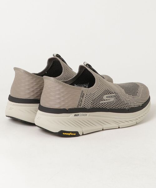 「SKECHERS」 スリッポン 26.5cm ベージュ メンズ_画像2