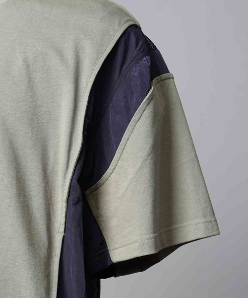 「MAISON SPECIAL」 半袖Tシャツ 2 ブラック メンズ_画像4