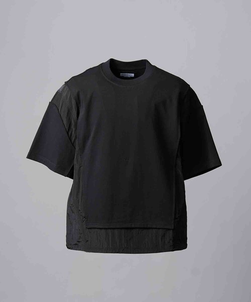 「MAISON SPECIAL」 半袖Tシャツ 2 ブラック メンズ_画像7