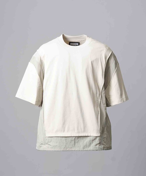 「MAISON SPECIAL」 半袖Tシャツ 2 ブラック メンズ_画像8