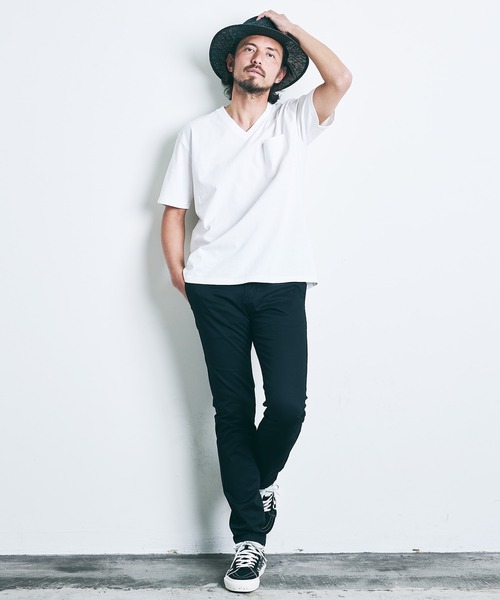 「Magine」 半袖Tシャツ 48 ブラック メンズ_画像8