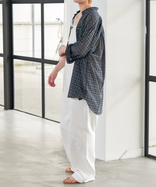 「Spick & Span」 オーバーオール 36 ホワイト レディース_画像9