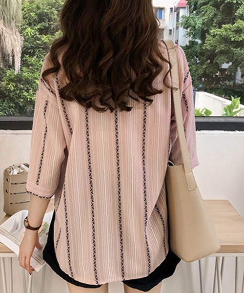 「Miniministore」 半袖シャツ M ホワイト レディース_画像7