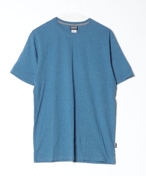 patagonia（パタゴニア） 半袖Tシャツ M ブルー メンズ : ZOZOTOWN