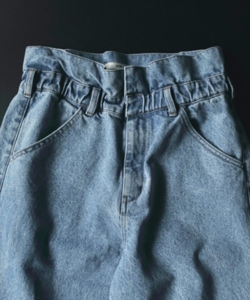 「anuke」 デニムパンツ 36 ブルー レディース_画像7