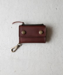 ROTAR ローター キーケース 財布 ミニウォレット レザー カーキ Wallet with key case | ROTAR | ローター