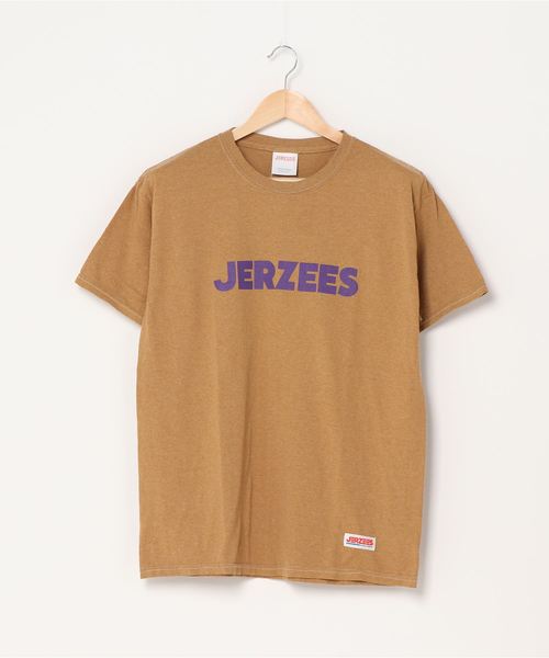 JERZEES（ジャージーズ） tシャツ 「 」 バックプリント ロゴ Tシャツ