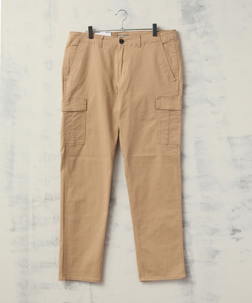 パンツ カーゴパンツ チノストレッチ スリムストレート 大放出セール