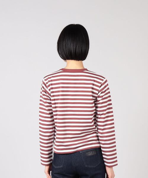 当店の記念日 Tシャツ Tシャツ ボーダーtシャツ Ts Js92 長袖 サイズ 3 レディース Lサイズ相当 Ideaimmigration Com