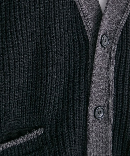UNITED TOKYO（ユナイテッドトウキョウ） カーディガン カラーライン