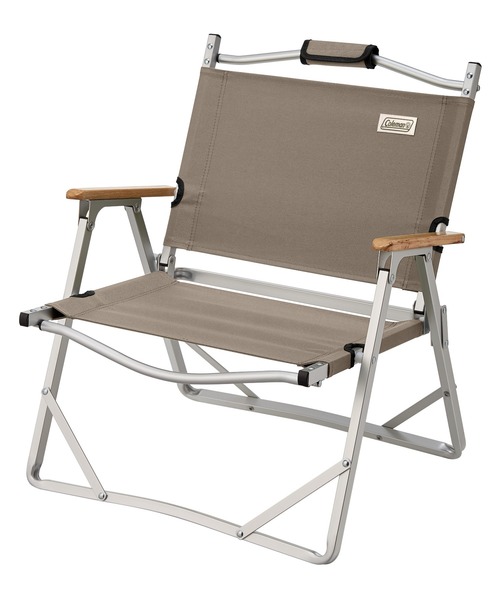 Coleman フォールディングチェア 2脚セット グレージュ Coleman コンパクトフォールディングチェア（グレージュ