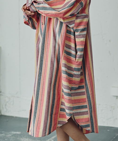 ワンピース (GENE HEAVENS)リメイクライク パネル スリップワンピース GENE HEAVENS リメイクライク パネル