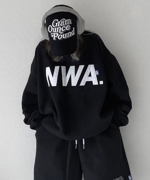YACA（ヤーカ） トレーナー スウェット Logo Print Sweat Shirt/ロゴ