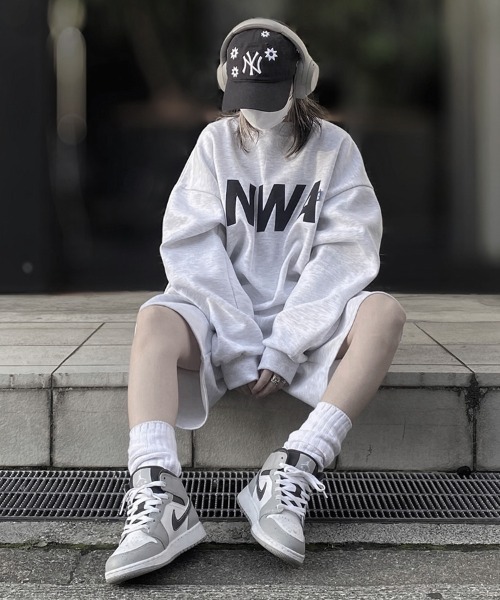 YACA（ヤーカ） トレーナー スウェット Logo Print Sweat Shirt/ロゴ