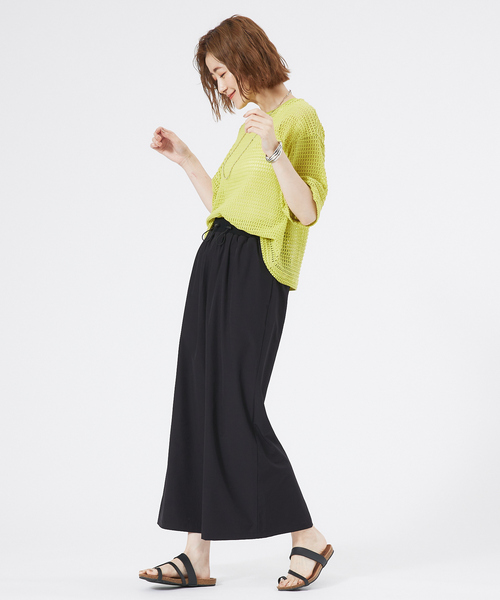 tシャツ 「シアートップス」メッシュ半袖プルオーバー レディース | abahouse mavie | 13