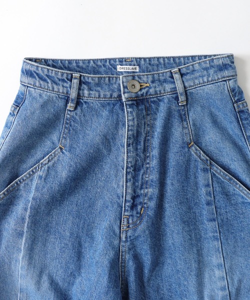 DRESSLAVE ジーンズ デニム デニムパンツ high waist wide