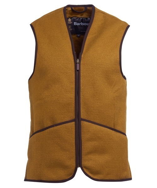 ベスト ジレ BARBOUR (バブアー) WARM PILE WAISTCOAT ZIPIN 