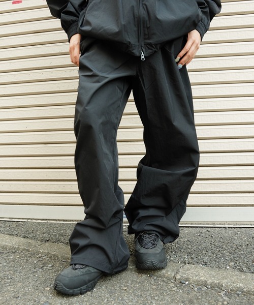 J5004 新品 WAAC ドライ 総柄ストレッチパンツ ホワイト×ブラック 1 J5004 新品 WAAC ドライ 総柄ストレッチパンツ ホワイト×ブラック 1